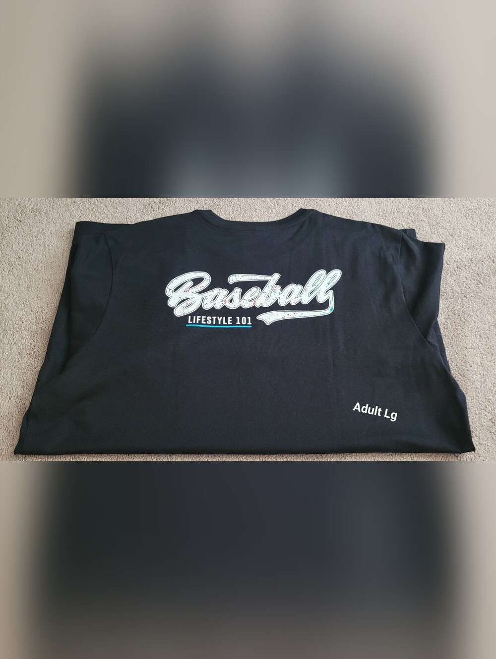 Baseball Lifestyle 101 Short Sleeve Tee - Black